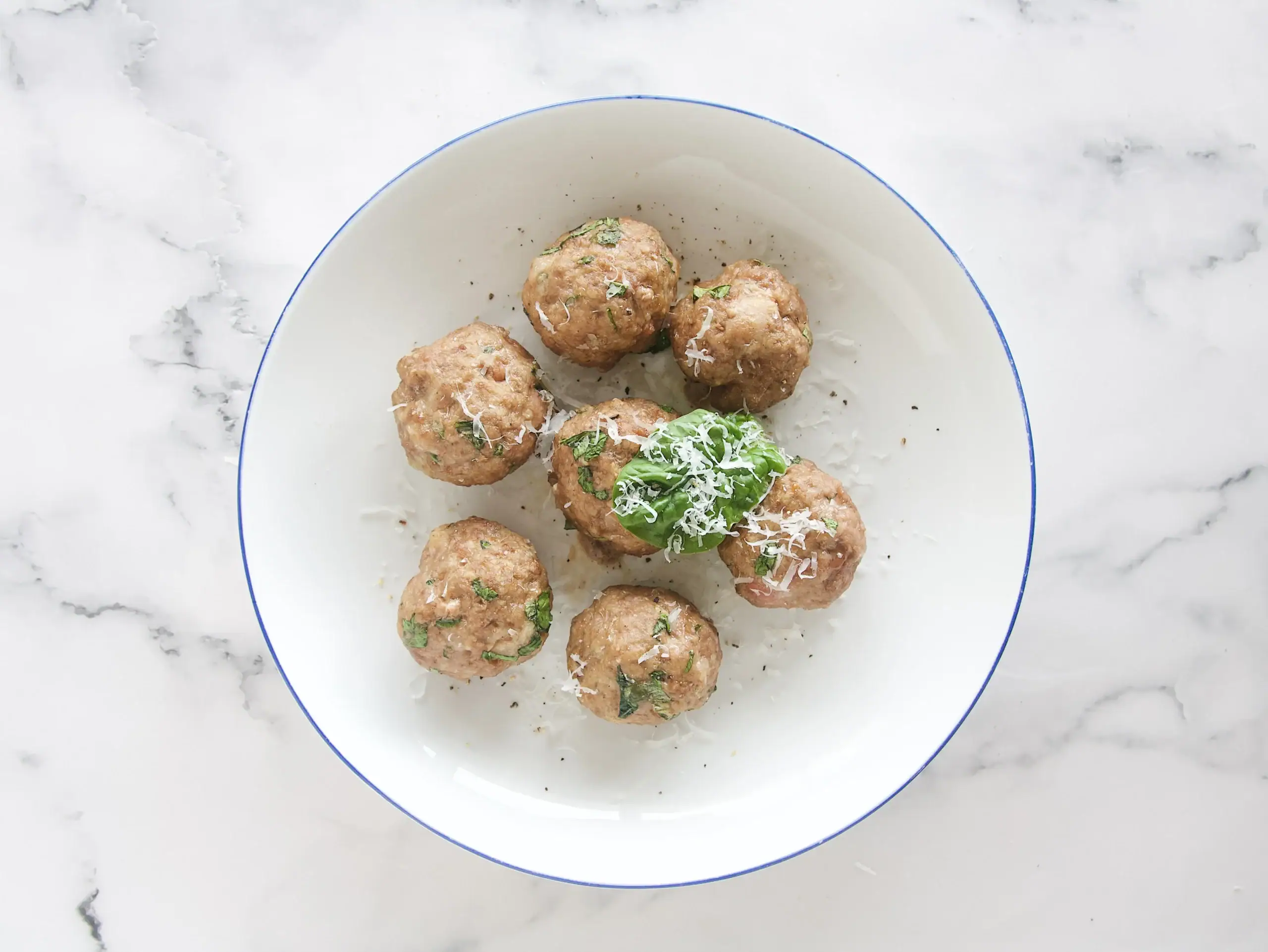Albóndigas de ternera y parmesano