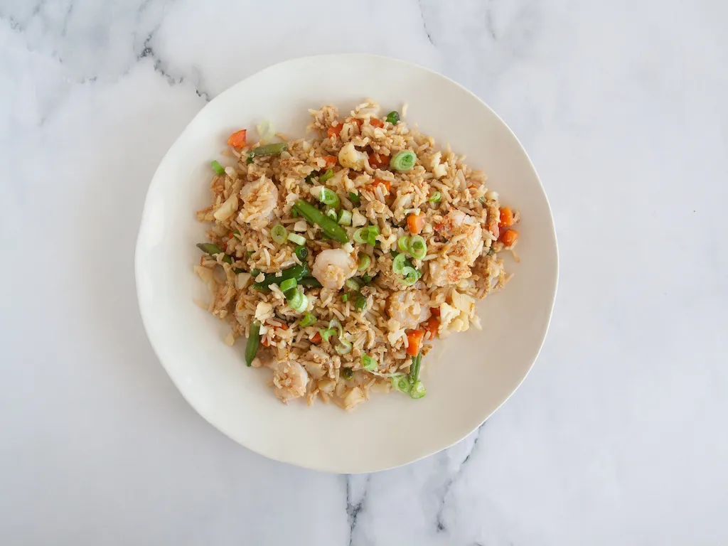 Arroz frito al estilo cantonés (a mi manera)