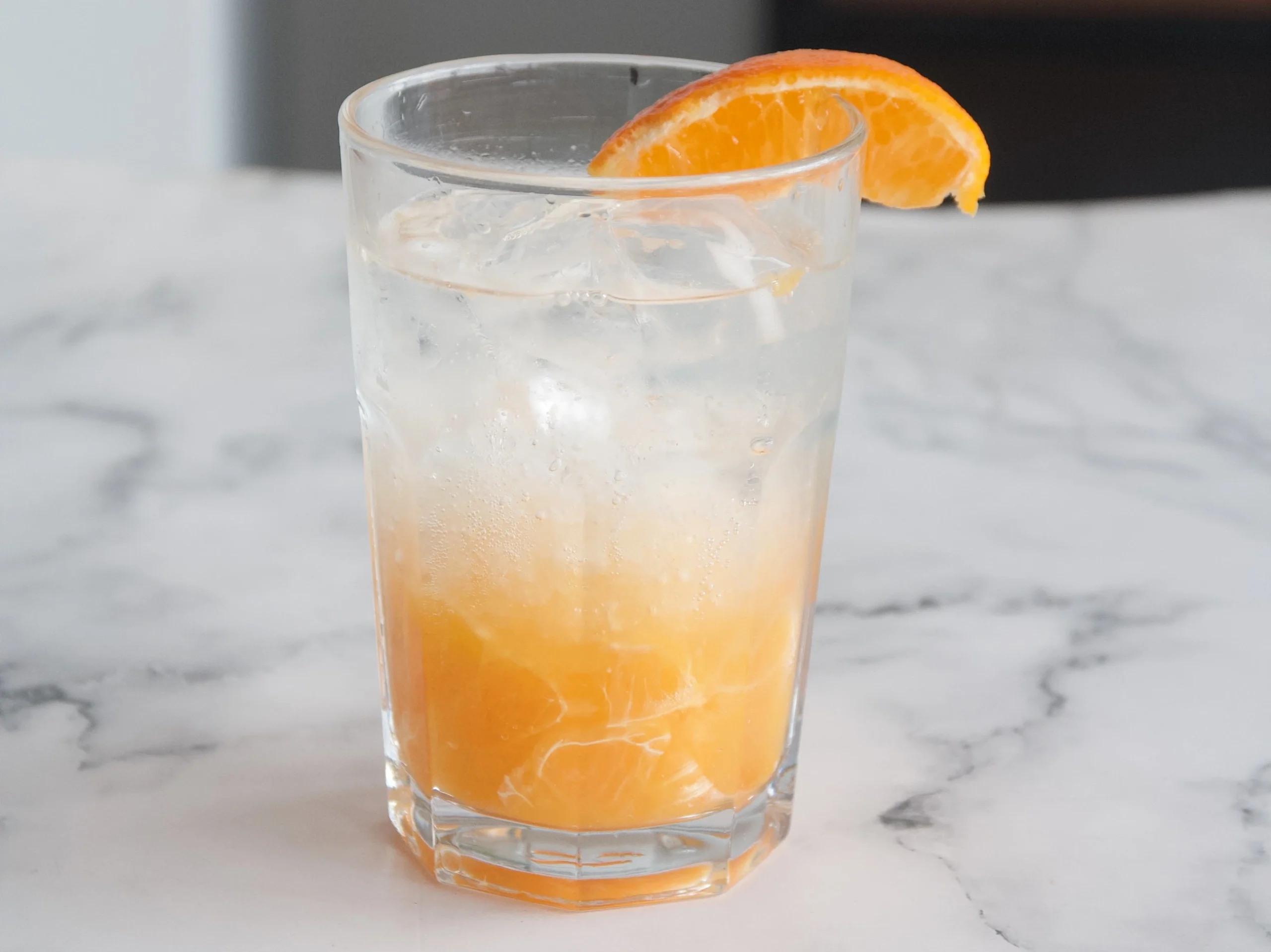 Cóctel de mandarina «sin»