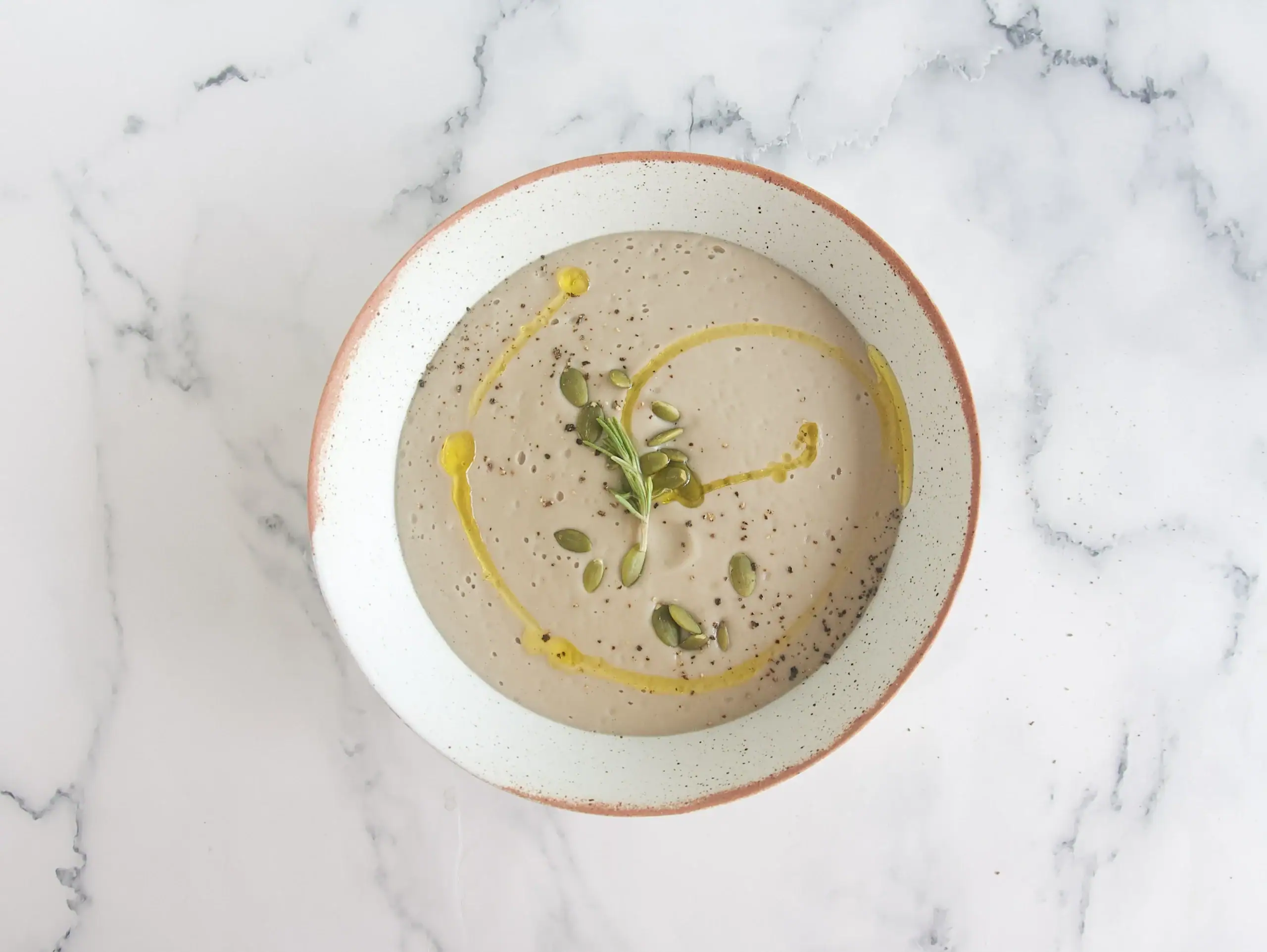 Crema de champiñones