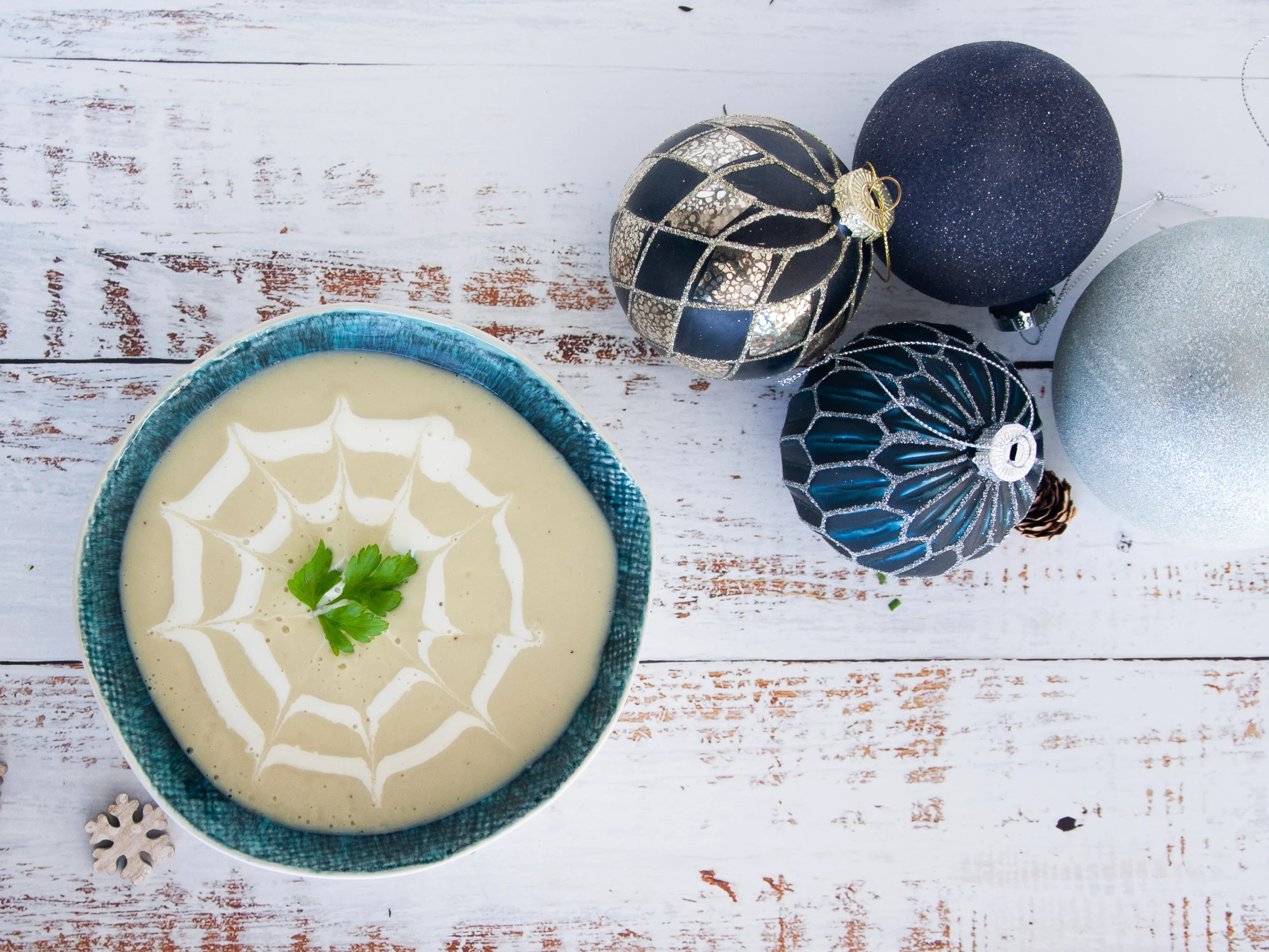 Crema de alcachofas