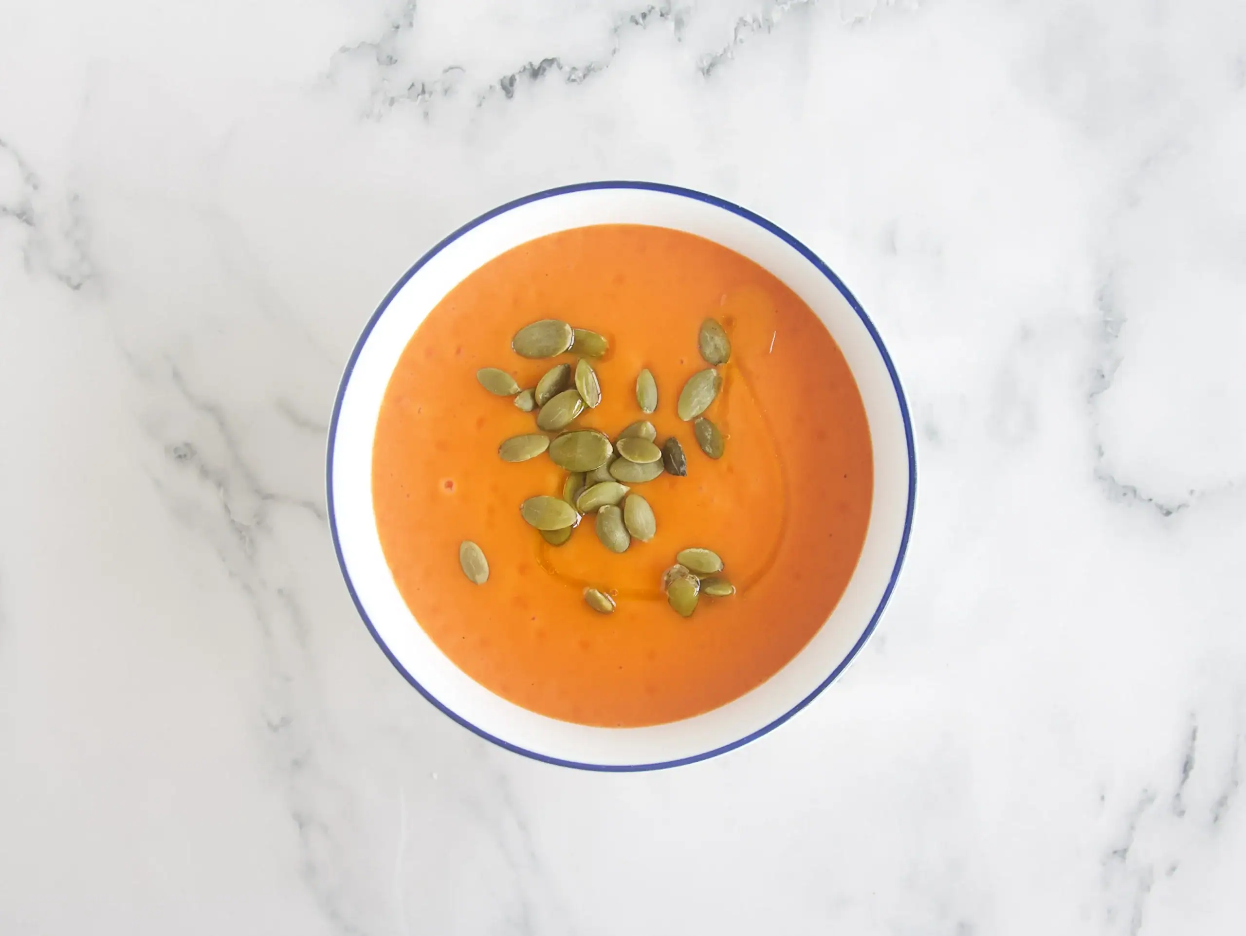 Crema de otoño con calabaza 