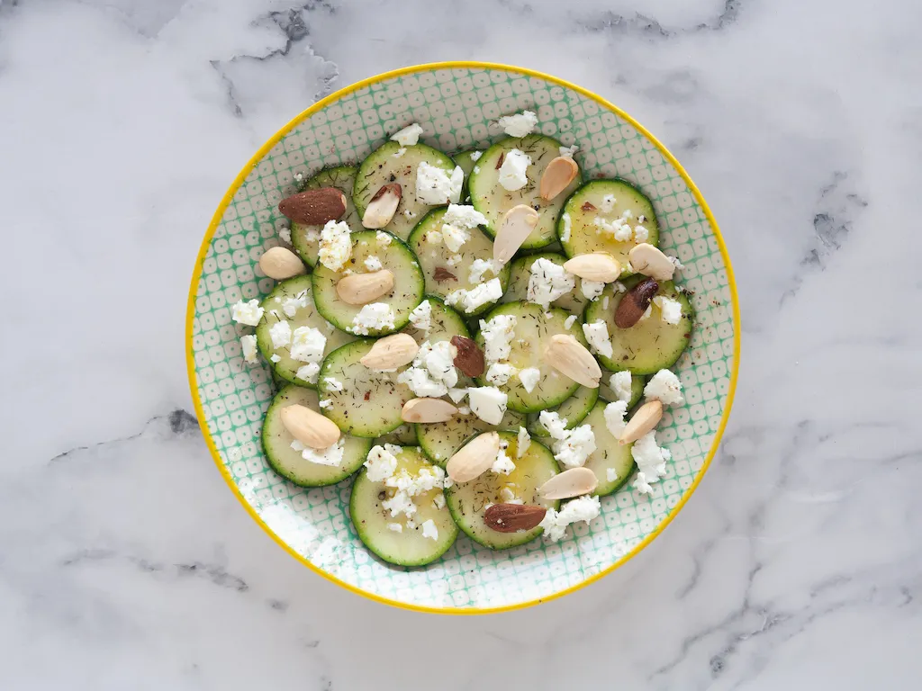 Ensalada de calabacín