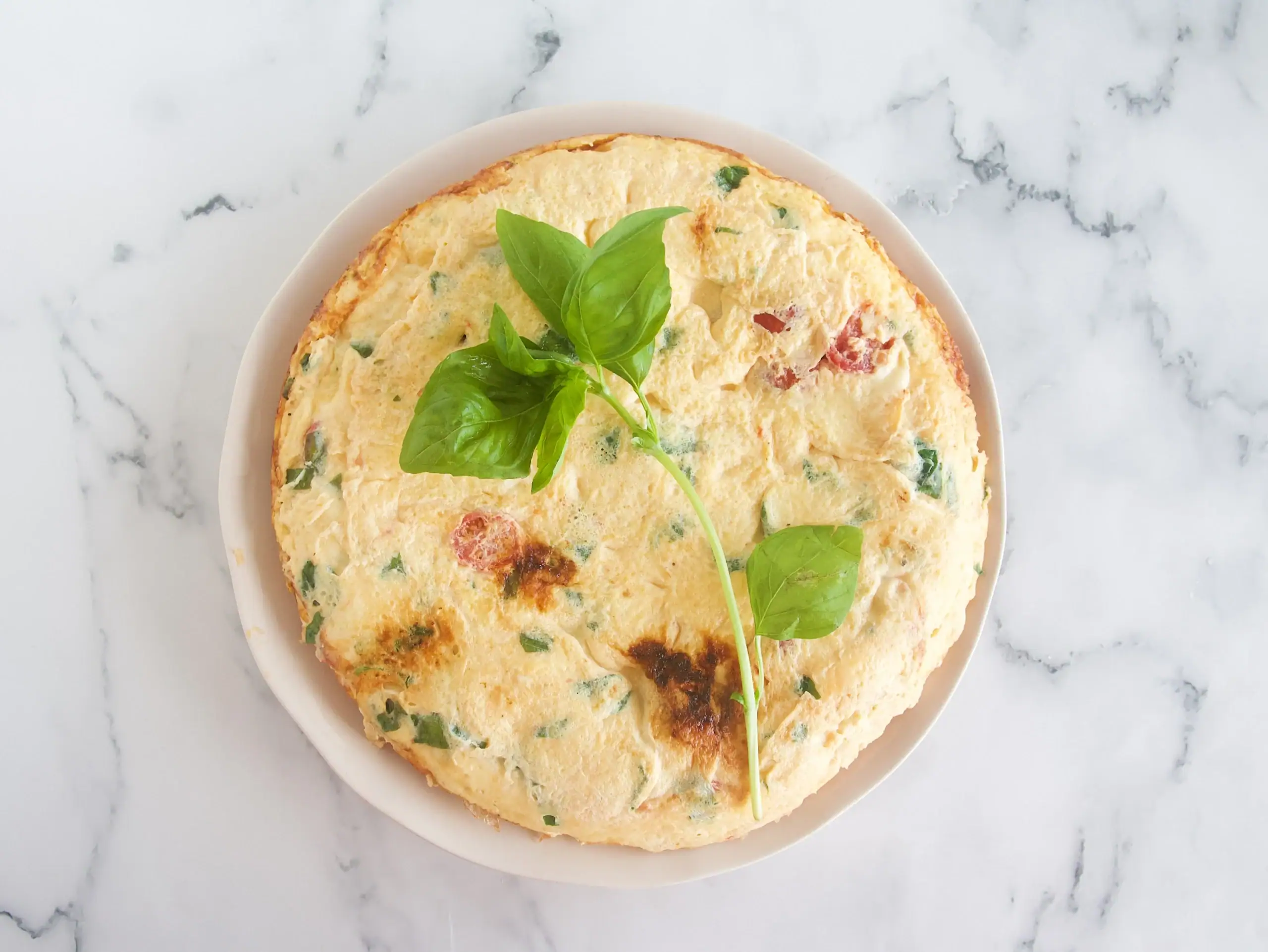 Frittata caprese