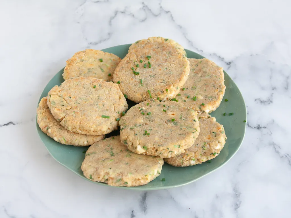 Hamburguesas de quinoa y calabacín