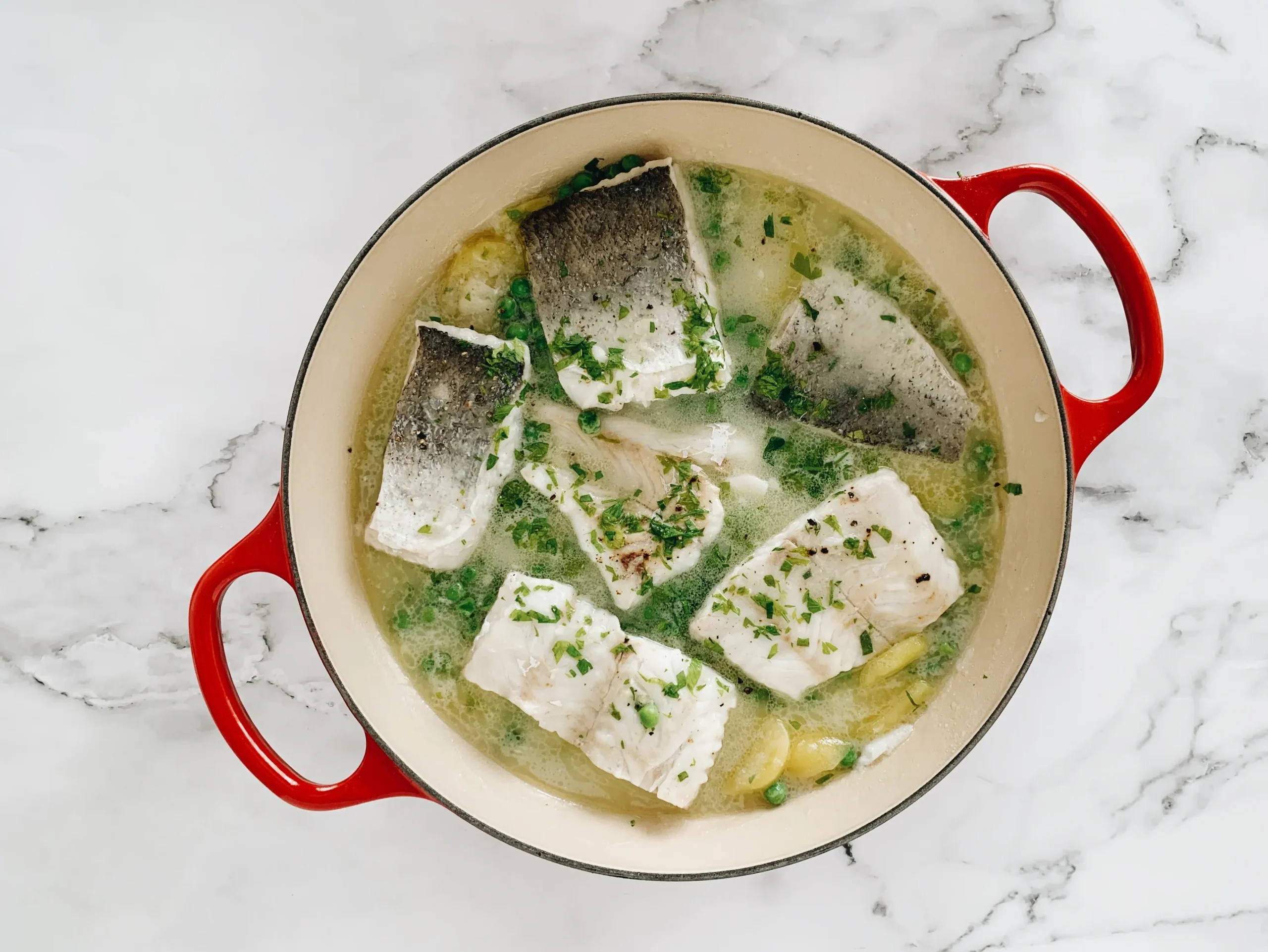Merluza en salsa verde