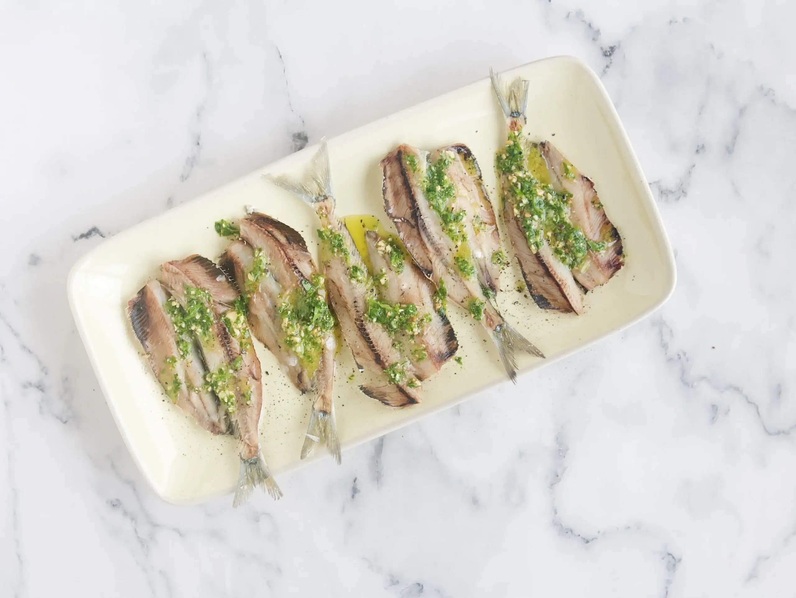 Sardinas al horno