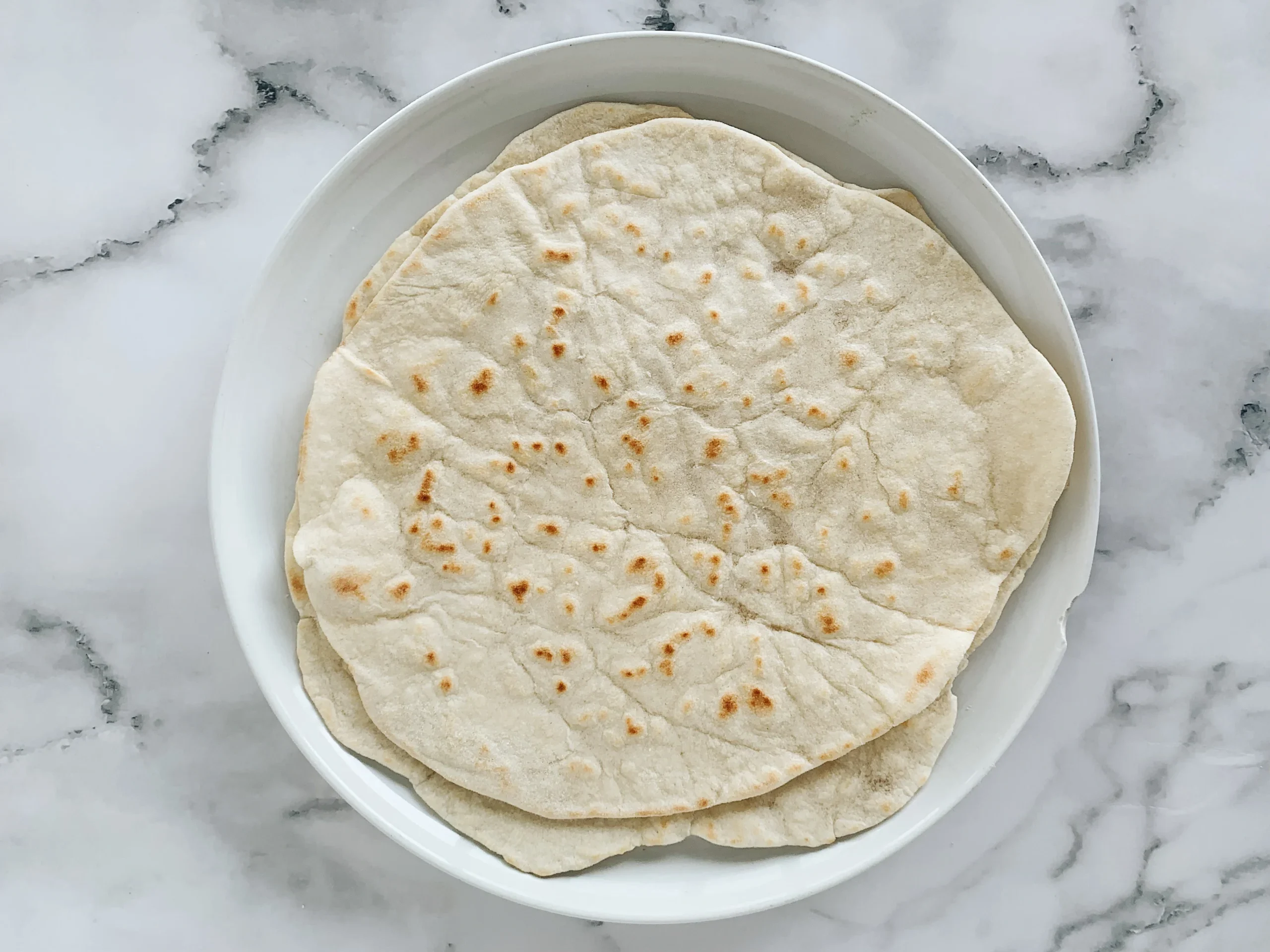 Tortillas caseras de trigo para burritos