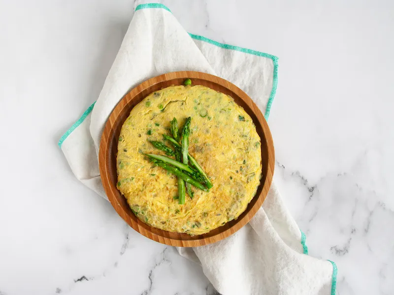 Tortilla primavera