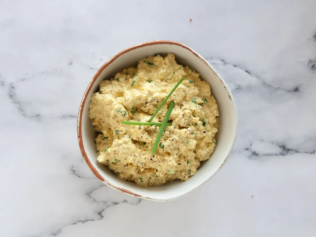 Untable vegano de tofu